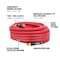 Workforce Air Hose, 3/8in x 50ft, 1/4in Fittings, Red, Rubber HRE3850RD2 - alternate 2